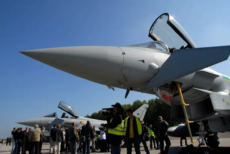 Přílet Eurofighterů 